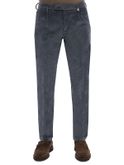 pantaloni myths velvet soft touch blu