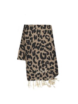 Telo Mare MC2 Saint Barth Foutas Marrone