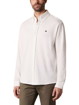 Camicia Brooks Brothers Piquet Bianco