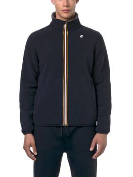 Felpa K-Way Pascal Sherpa Polar Blu