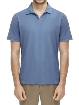 Polo Shirt Bl'ker Long Island Light Blue