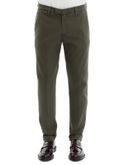 trousers briglia 1949 soft touch green