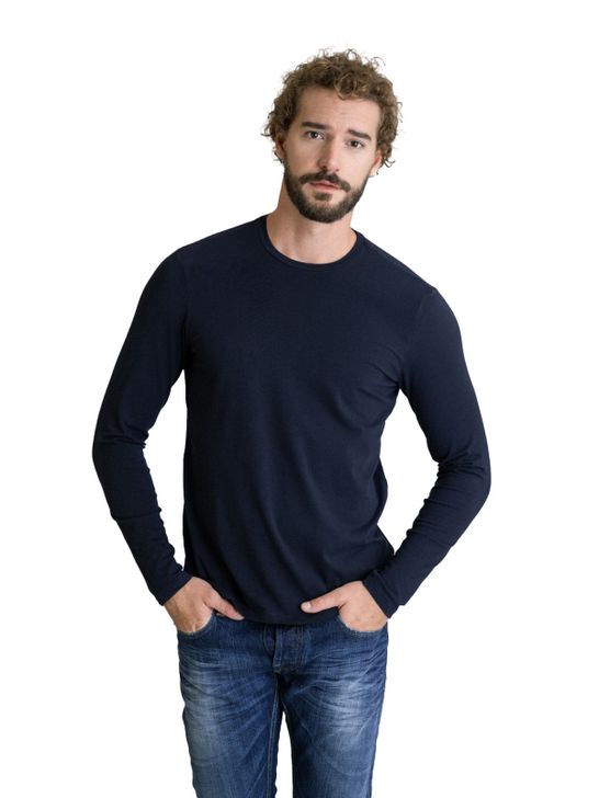 t-shirt-majestic-filatures-smooth-touch-blue