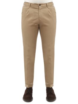 Pantaloni Devore Incipit Cover Beige