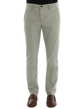 Pantaloni Briglia 1949 Micro Quadro Verde