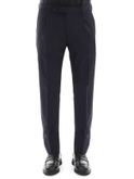 pantaloni berwich woolstretch blu