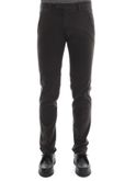 pantaloni briglia 1949 gabardina marrone