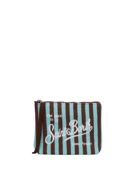 Pochette MC2 Saint Barth Aline Azzurro