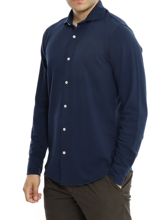 camicia-mc2-saint-barth-piquet-blu-amf0001-01315h