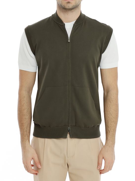vest-filippo-de-laurentiis-bomber-green