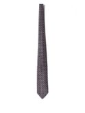 tie holliday & brown jacquard blue