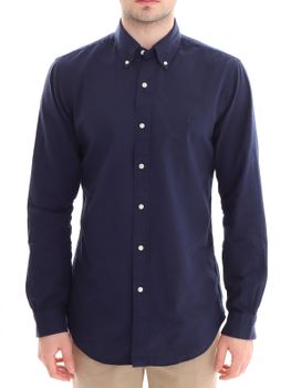 Camicia Polo Ralph Lauren Seerusucker Blu