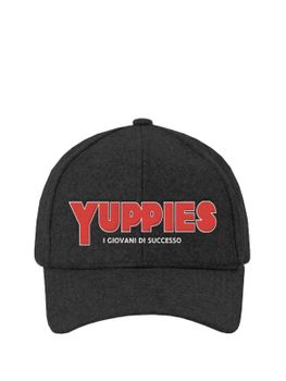 Ball Cap MC2 Saint Barth Wool Black