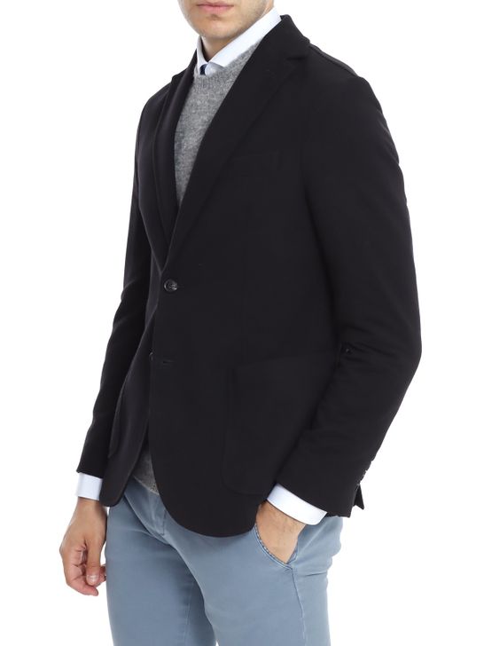 blazer-circolo-1901-cashmere-touch-black
