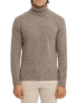 Sweater Kangra Tweed-Effect Beige