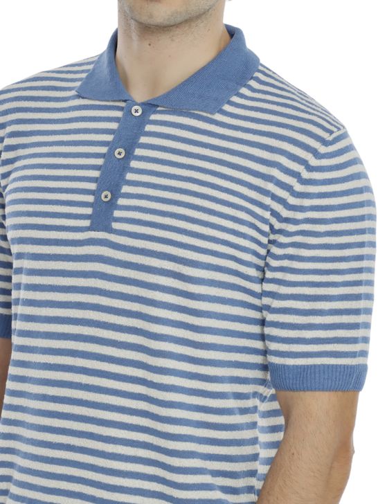 polo-gallia-righe-azzurro-north-18