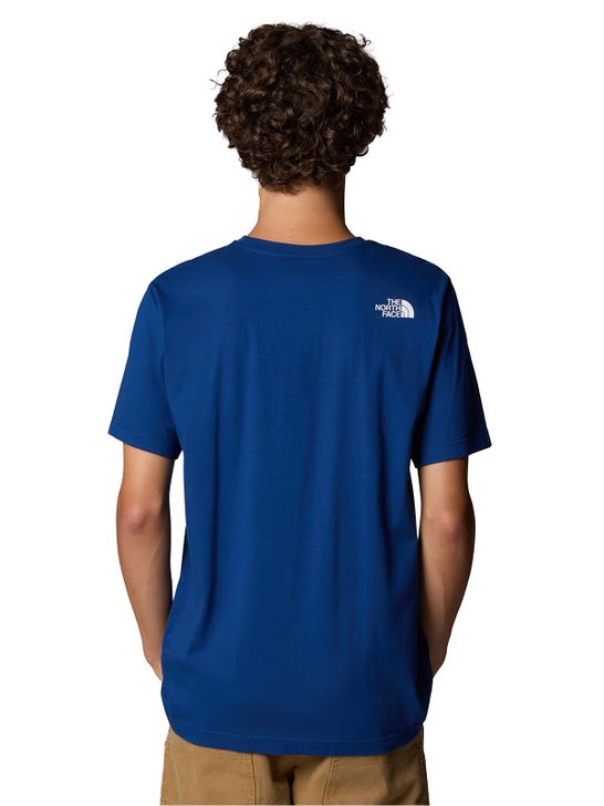 t-shirt-the-north-face-mountain-line-blue