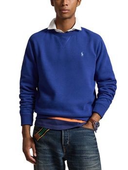 Felpa Polo Ralph Lauren RL Fleece Azzurro