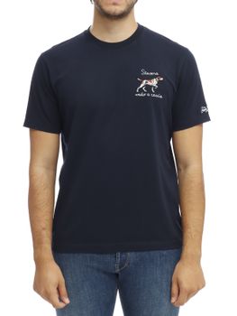 T-Shirt MC2 Saint Barth Arnott Blue