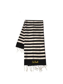 Beach Towel MC2 Saint Barth Fouta Black