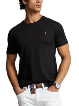 T-Shirt Polo Ralph Lauren Interlock Nero