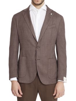 Giacca L.B.M. 1911 Fresco Lana Marrone