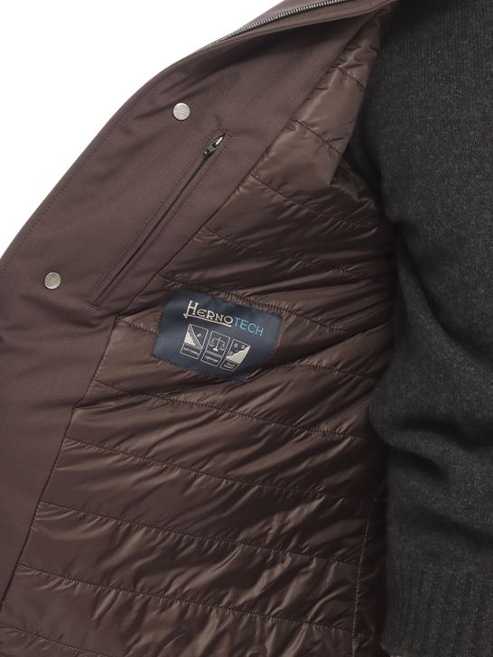jacket-herno-woolen-melange-brown