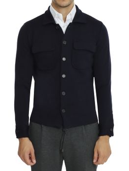 Overshirt Magazzino Ricambi Punto Milano Blu