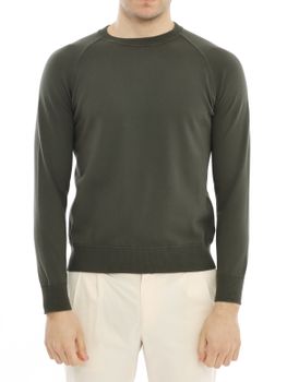 Felpa Magazzino Ricambi Pima Cotton Verde