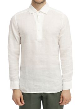 Camicia MC2 Saint Barth Raphael Bianco