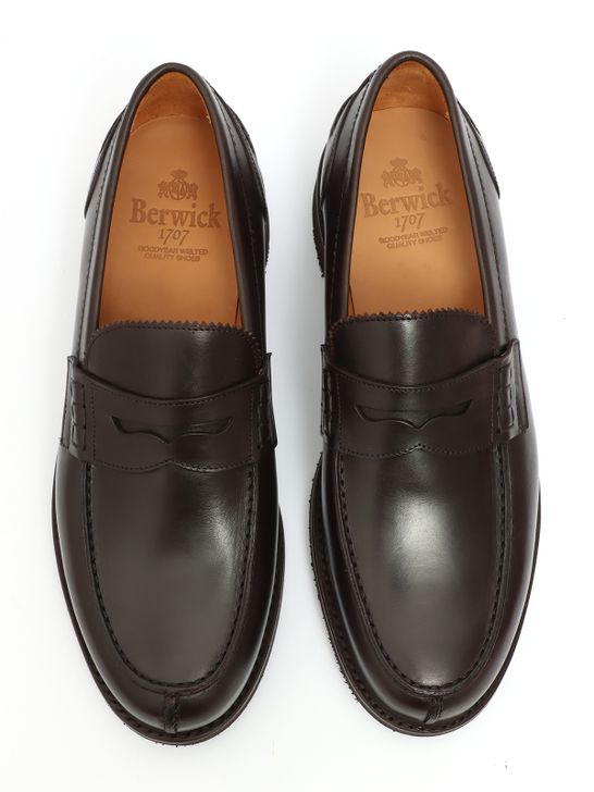 On sale Loafers Berwick 1707 Vibram Brown | VeltroniUomo - The