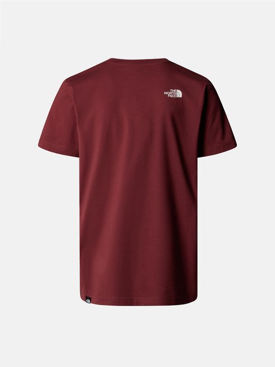 t-shirt-the-north-face-simple-dome-bordeaux