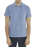 polo shirt altea terry light blue