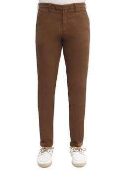 Pantaloni Briglia 1949 Micro Canvas Marrone