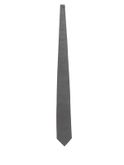 tie holliday & brown jacquard grey