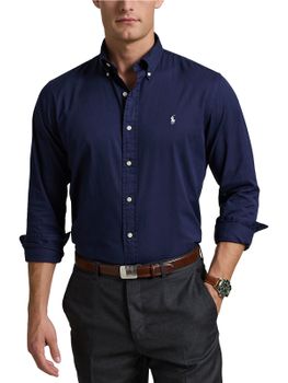 Camicia Polo Ralph Lauren Twill Blu