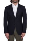 blazer boglioli light crepe blue