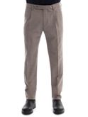 trousers berwich poli wool eco beige