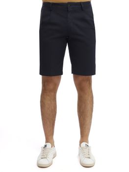 Short Devore Incipit Pima Cotton Blue