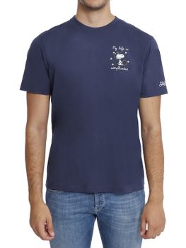 T-Shirt MC2 Saint Barth Arnott Blu