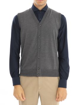 Gilet Kangra Merinos Grigio
