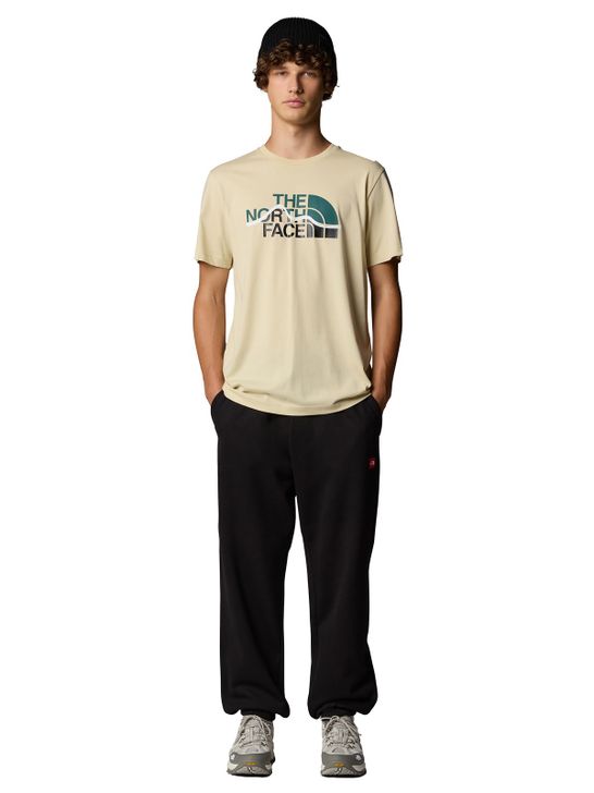t-shirt-the-north-face-mountain-line-beige