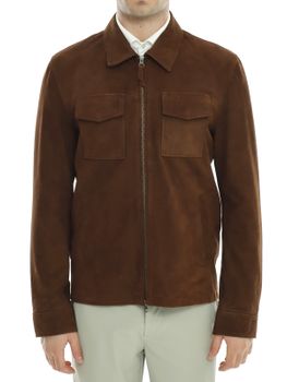 Jacket ProLeather Suede Brown
