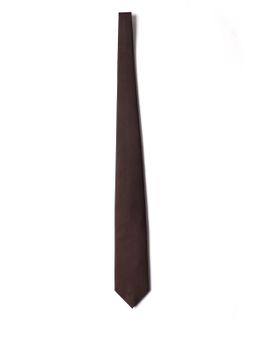 Cravatta Holliday & Brown Jacquard Marrone