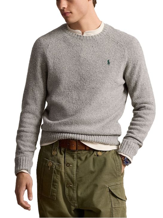 sweater-polo-ralph-lauren-speckled-grey