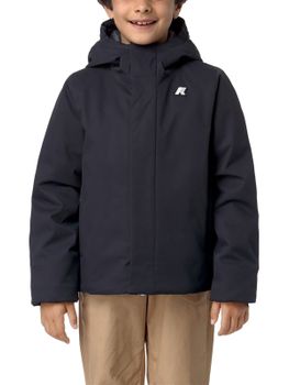 Giubbino K-Way Jacko Twill Marmotta Blu