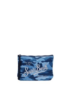 Pochette MC2 Saint Barth Aline Azzurro