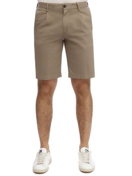 Short Devore Incipit Pima Cotton Beige