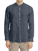 camicia mc2 saint barth naxos blu