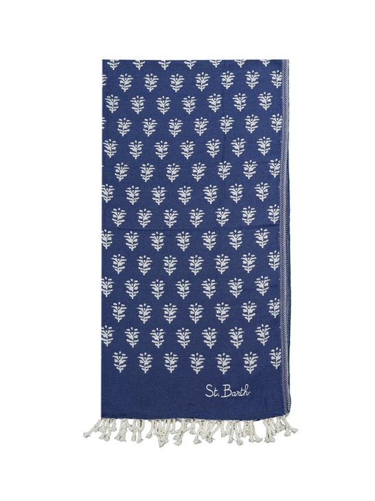 beach-towel-mc2-saint-barth-blue